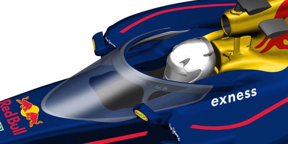 Red Bull se plantea probar su protección para el cockpit en Rusia