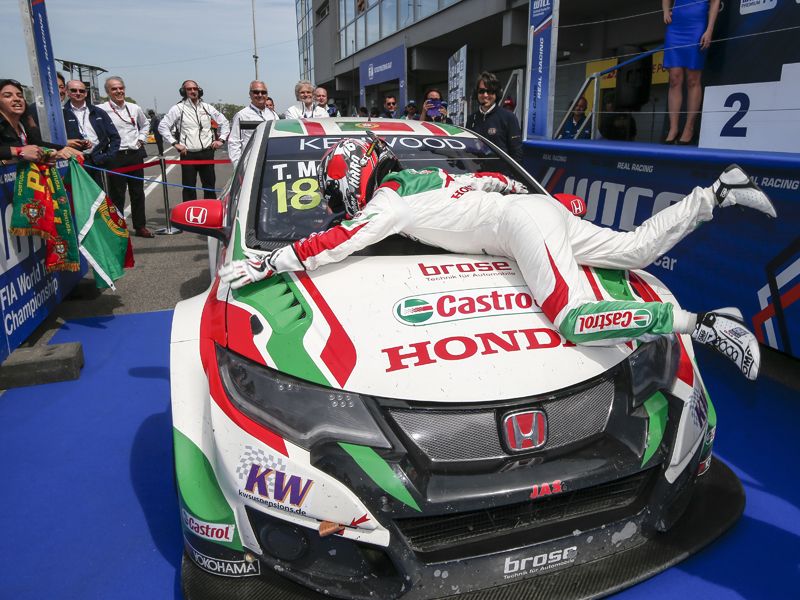 Monteiro, primer portugués en liderar un Mundial FIA