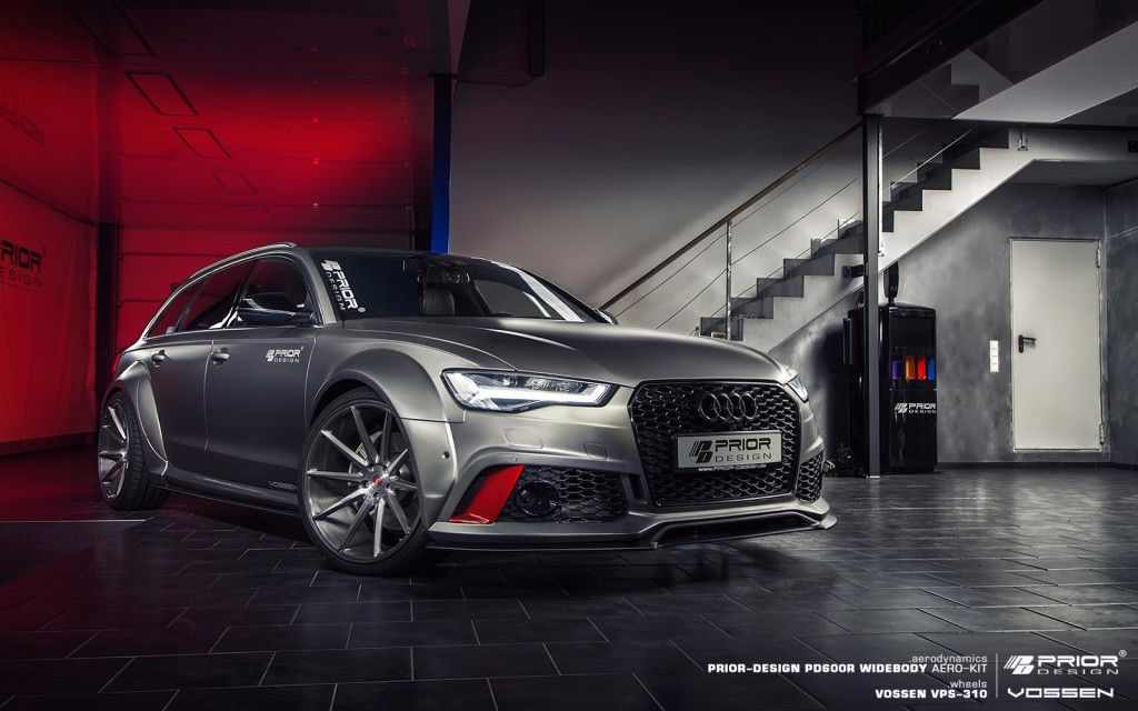 PD600R: el nuevo kit Widebody para el Audi RS6 Avant de Prior Design