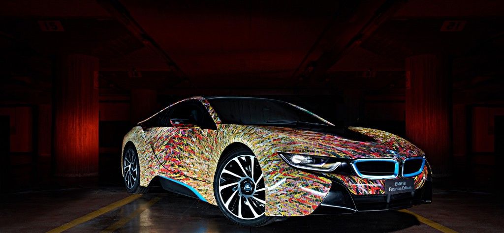 BMW i8 Futurism Edition, un 'art car' creado por BMW y Garage Italia Customs