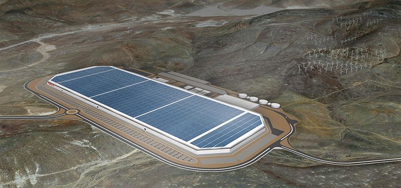 Mira como avanza la gigafactoría de Tesla a los ojos de un drone