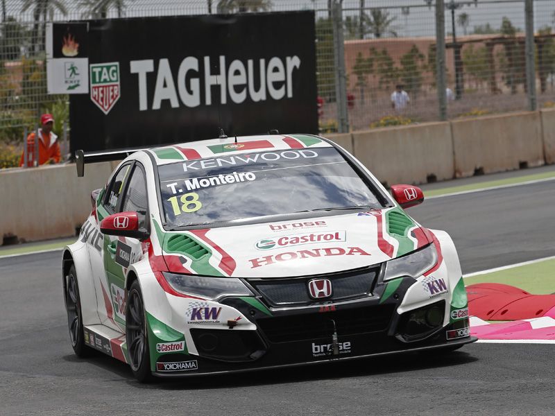 Monteiro y Coronel lideran los libres del WTCC en Marrakech