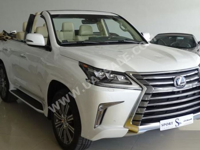 ¿Qué te parece este Lexus LX 570 Cabrio que se vende en Dubai?