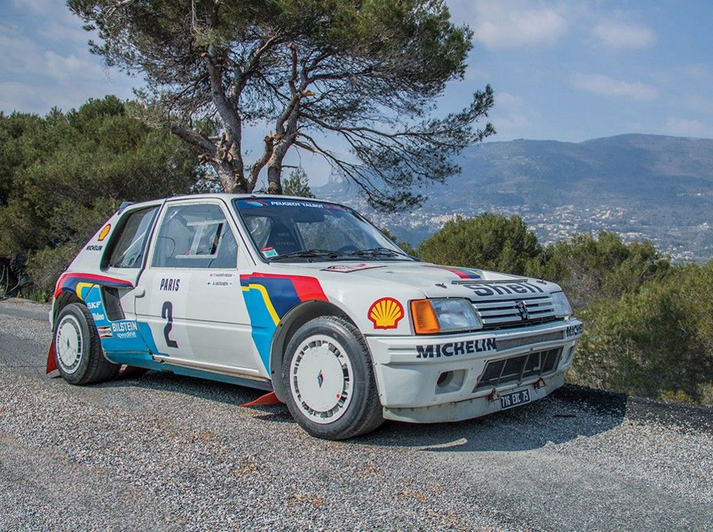 El Peugeot 205 T16 de Ari Vatanen, a subasta