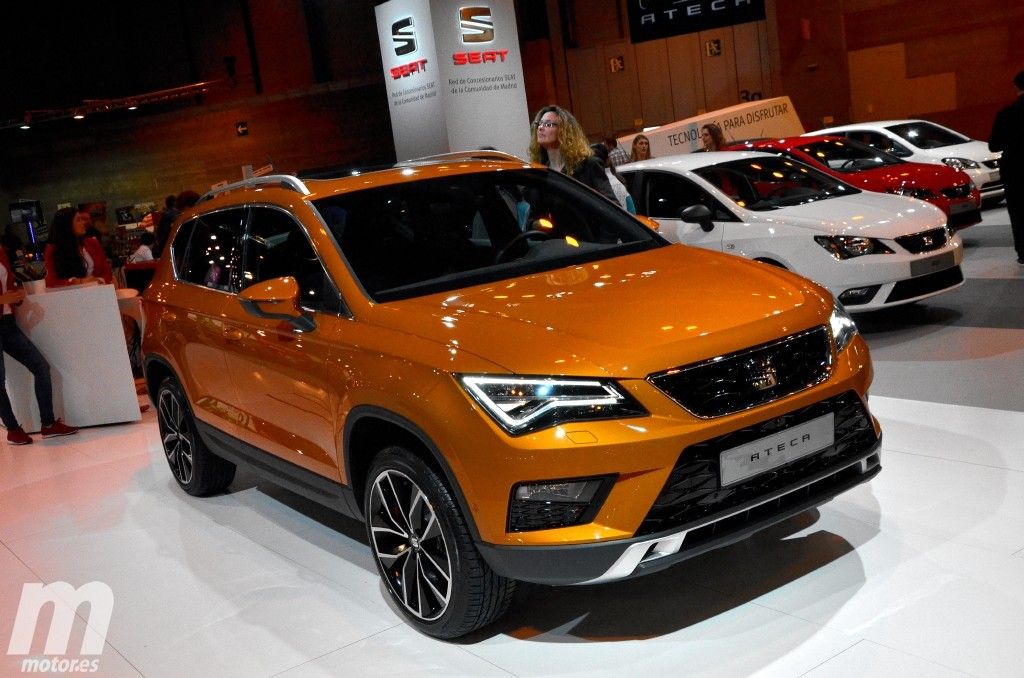 El SEAT Ateca centra la atención en el Madrid Auto 2016