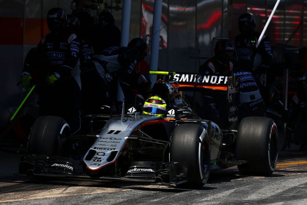 Pérez salva los muebles de Force India en Barcelona