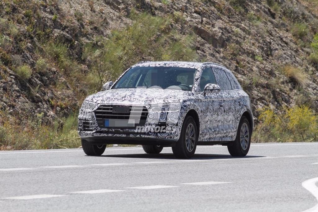 El Audi Q5 se muestra una vez más casi terminado