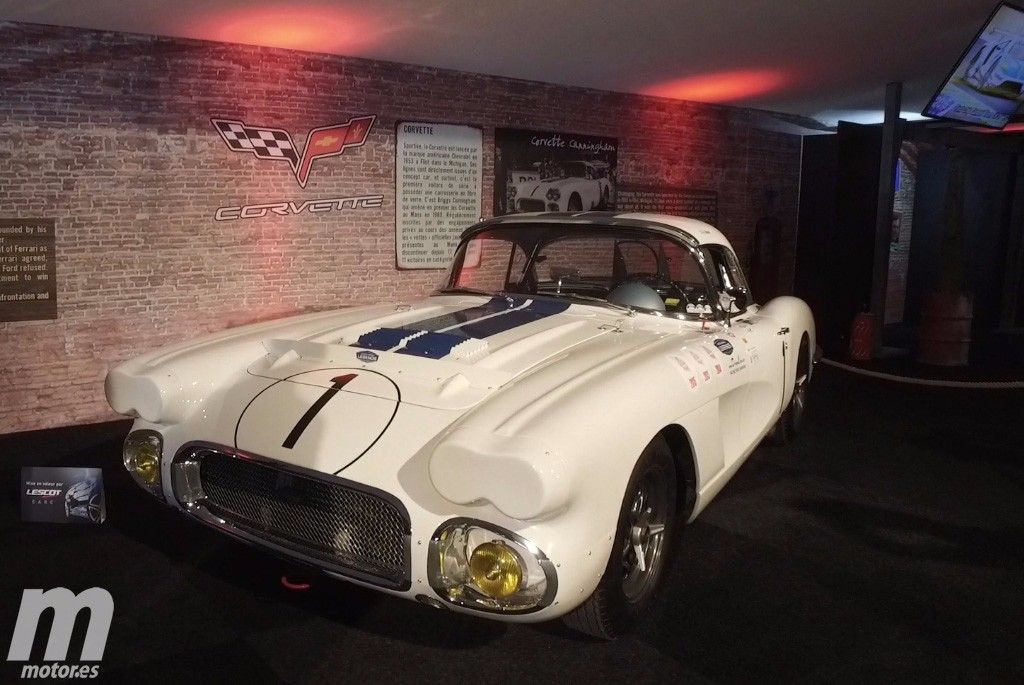 Las primeras imágenes del desaparecido Corvette Cunningham número 1 de Le Mans