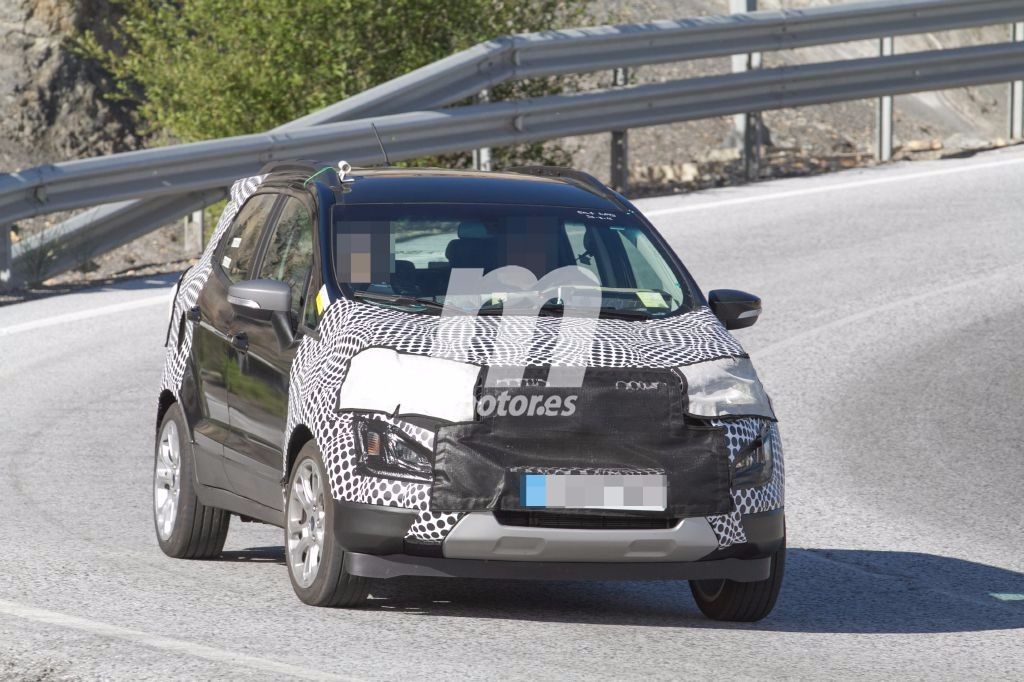 Cazado el nuevo Ford EcoSport 2017, un inminente lavado de cara