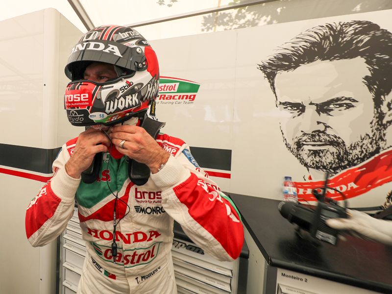 El héroe local Tiago Monteiro consigue la pole en Vila Real