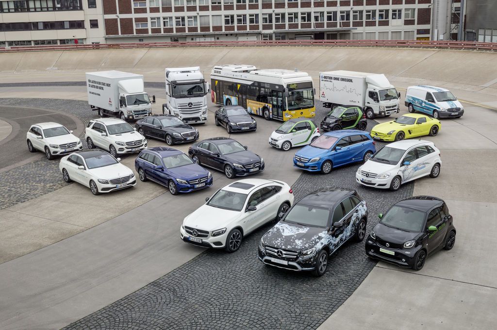 Daimler anuncia una invasión eléctrica en Mercedes