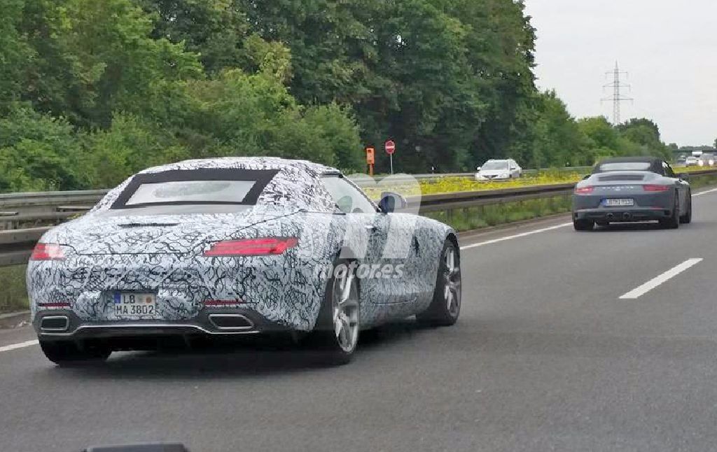 El Mercedes AMG GT Roadster descubierto por primera vez