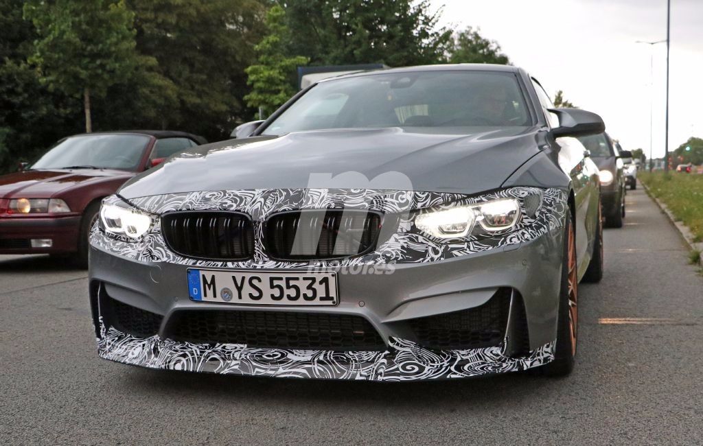 BMW M4 Coupe 2017, primeras fotos espía de su 'facelift': ¿qué novedades tendrá?