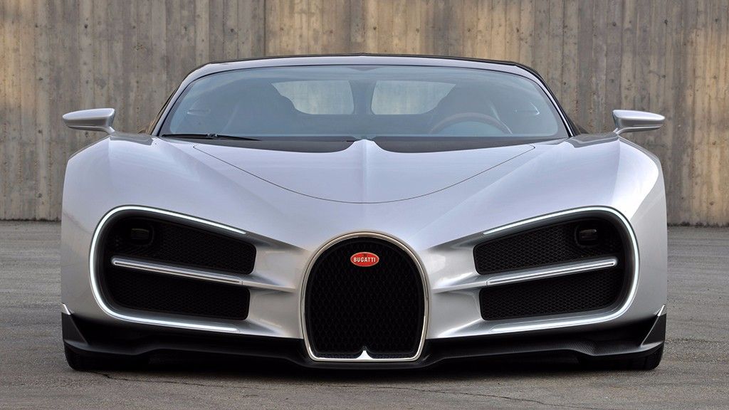 Así es el diseño original del Bugatti Chiron que fue descartado