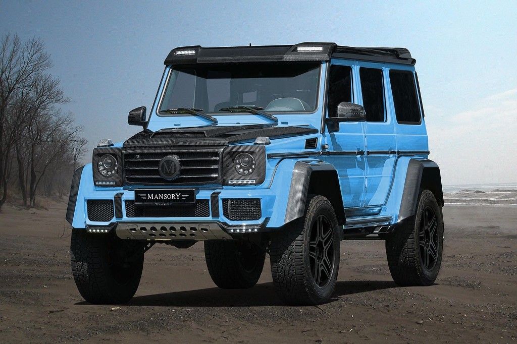 Mercedes G500 4x4² por Mansory, mucha fibra de carbono para este exclusivo todoterreno