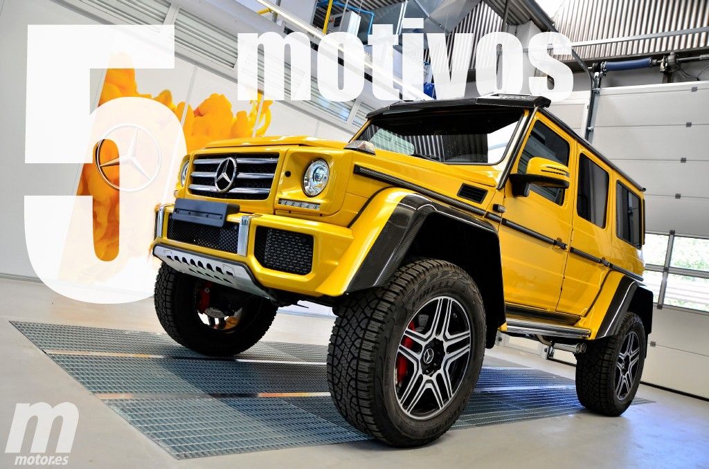 5 motivos para amar el Mercedes G 500 4×4²