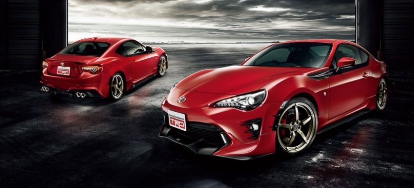 Accesorios TRD para el Toyota GT86 2017: más agresividad y personalización