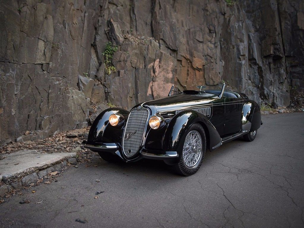 A subasta un Alfa Romeo 8C 2900B Lungo Spider de 1939 por Carrozzeria Touring