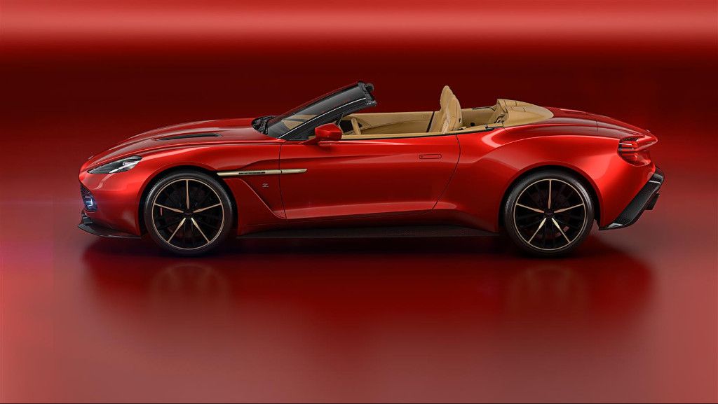 Aston Martin presenta el nuevo Vanquish Zagato Volante de edición limitada