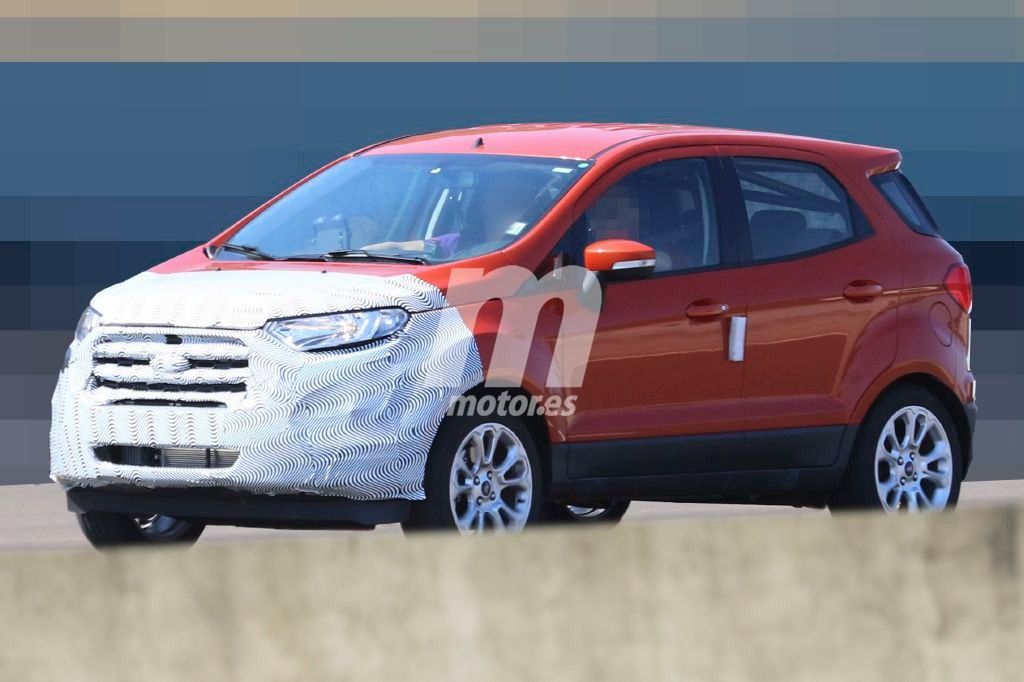 El Ford Ecosport 2017 pierde camuflaje y nos enseña su nuevo morro