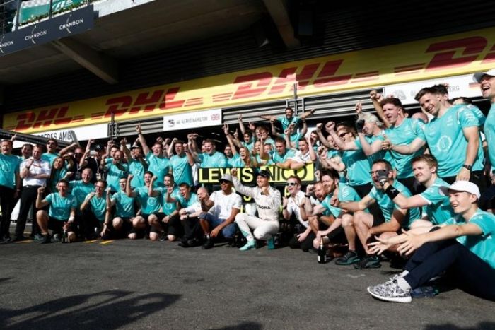 Hamilton califica de "inesperado" su podio en Bélgica
