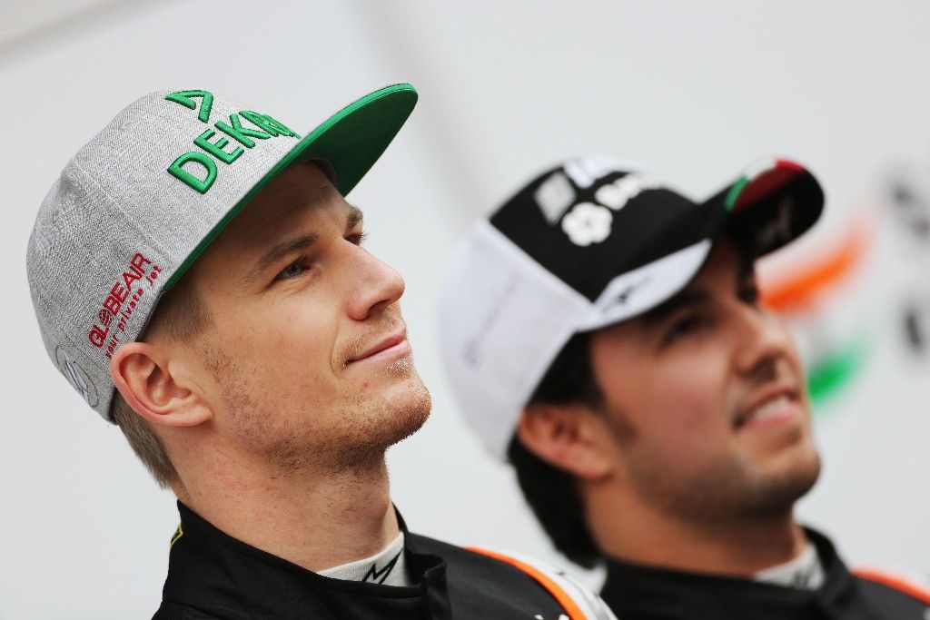 Hülkenberg: "Me encantaría que Checo Pérez se quedara"