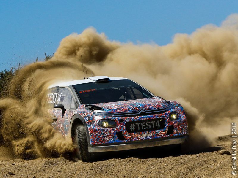 Khalid Al-Qassimi debuta sobre el Citroën C3 WRC 2017