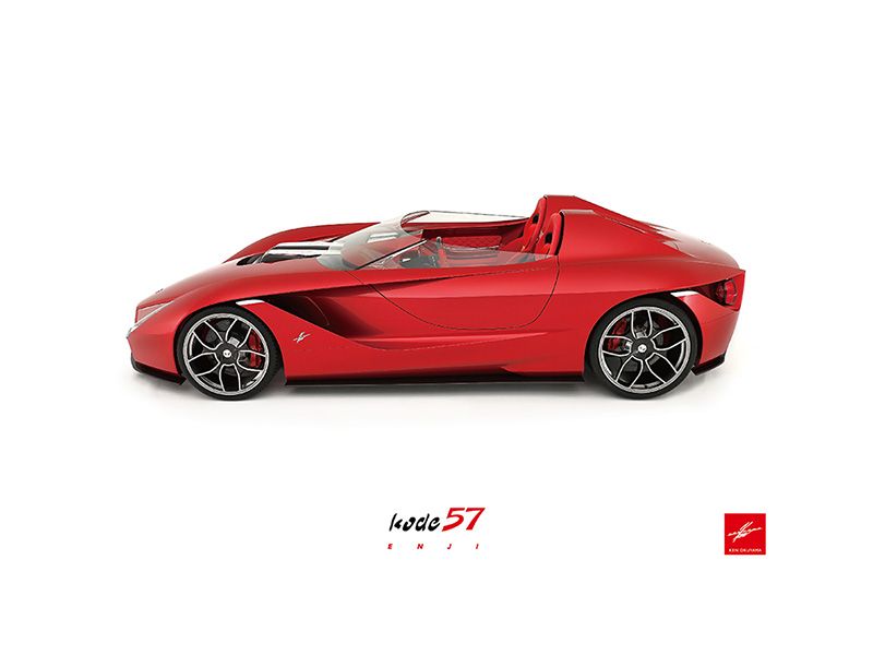 Kode57: una barqueta de inspiración clásica y 620 CV de Ken Okuyama