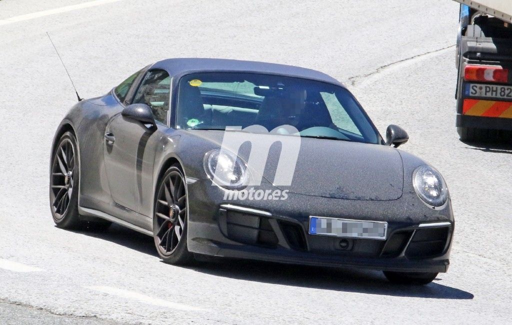 El Porsche 911 GTS Targa 2017 cazado en el sur de España