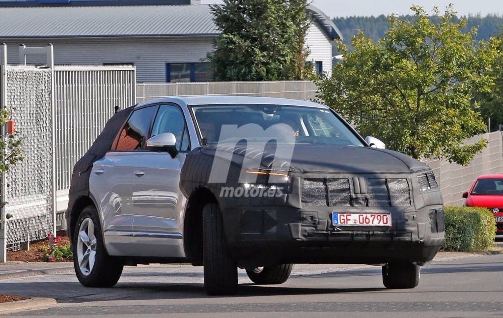 Nuevo Volkswagen Touareg 2018 cazado con su carrocería definitiva