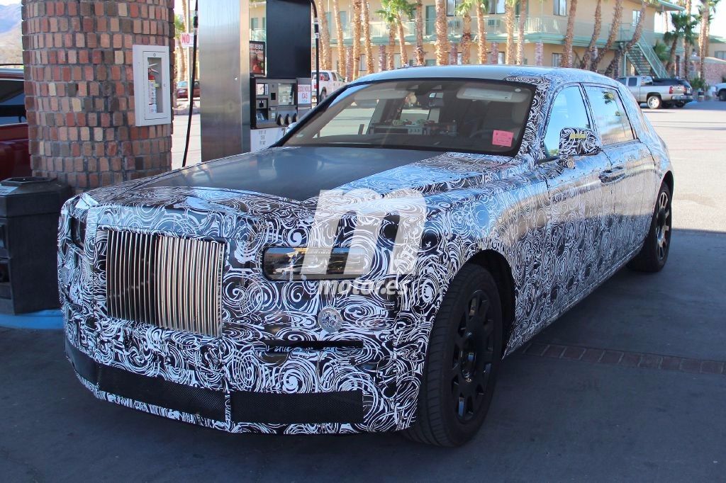 Nuevo prototipo cazado del Rolls-Royce Phantom 2018