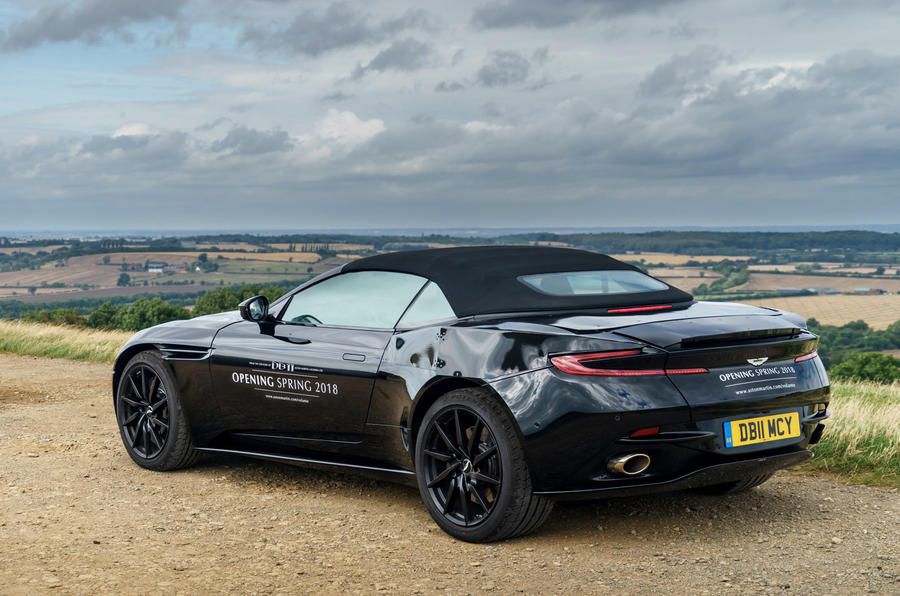 El Aston Martin DB11 Volante llegará en 2018, y este es un anticipo de su diseño