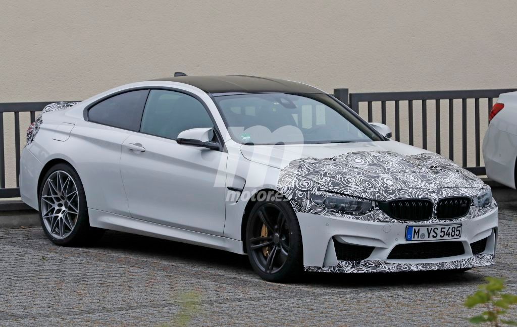 Nuevas fotos del BMW M4 2017 delatan una posible variante CS más deportiva