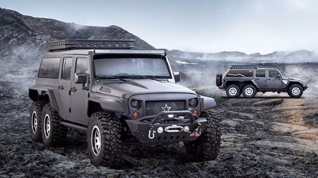 G. Patton Tomahawk, así es el Jeep Wrangler 6x6 nacido en el gigante asiático