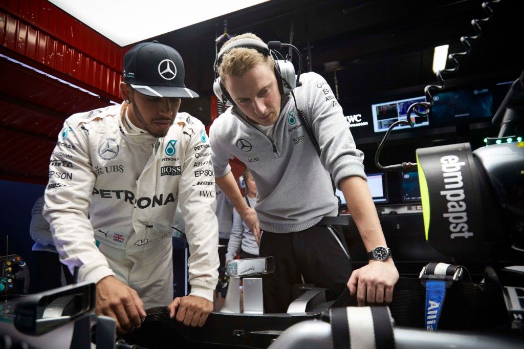 ​Hamilton: “Es una pena que los coches sean tan pesados”