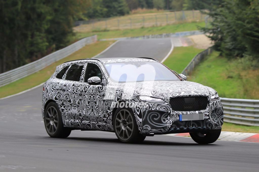 El Jaguar F-Pace SVR irrumpe en el asfalto de Nürburgring