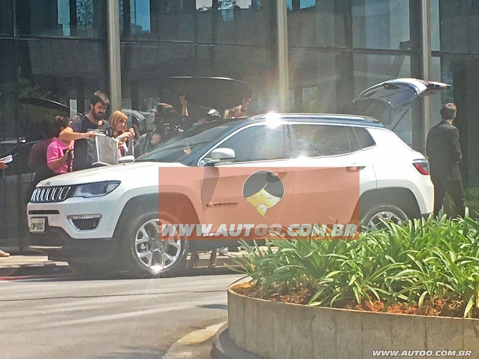 Así es el Jeep Compass 2017 fotografiado al desnudo