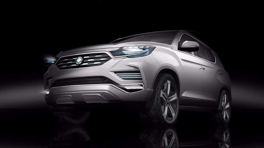 SsangYong LIV-2 SUV Concept, el adelanto del nuevo Rexton para París