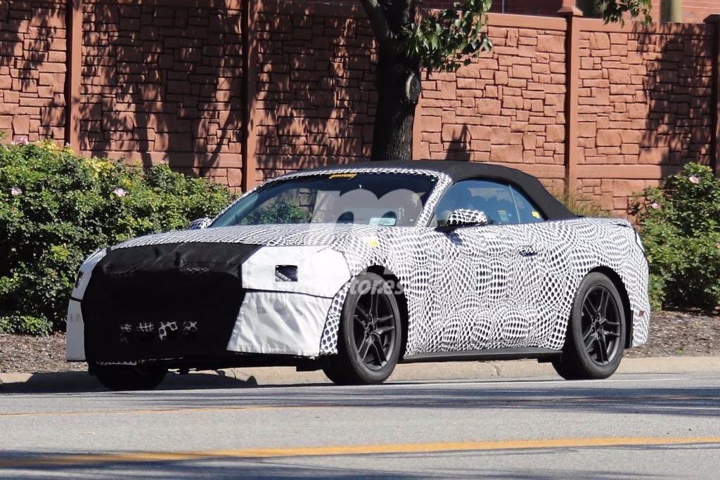 El nuevo Ford Mustang Convertible 2018 inicia su etapa de pruebas