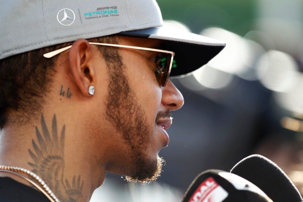 ​Hamilton: “El parche húmedo no tuvo nada que ver, cometí un error”