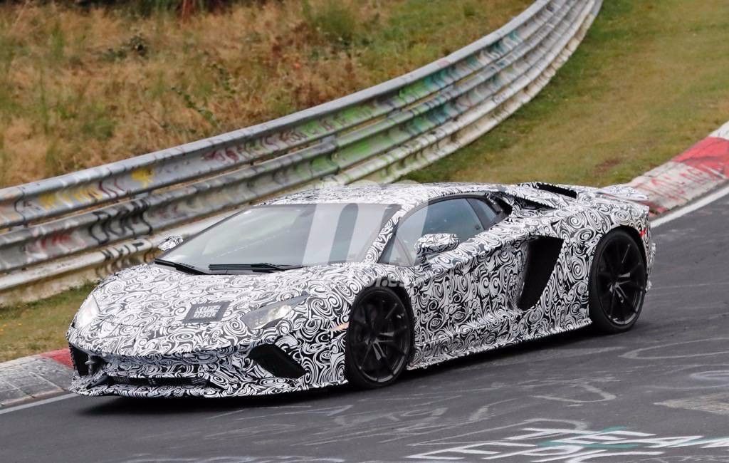 Cazamos el nuevo Lamborghini Aventador 2018 coupé