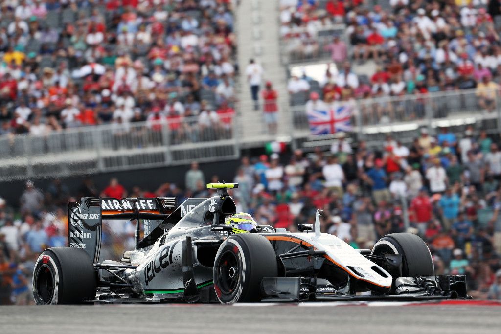 Pérez salva los muebles para Force India en Austin