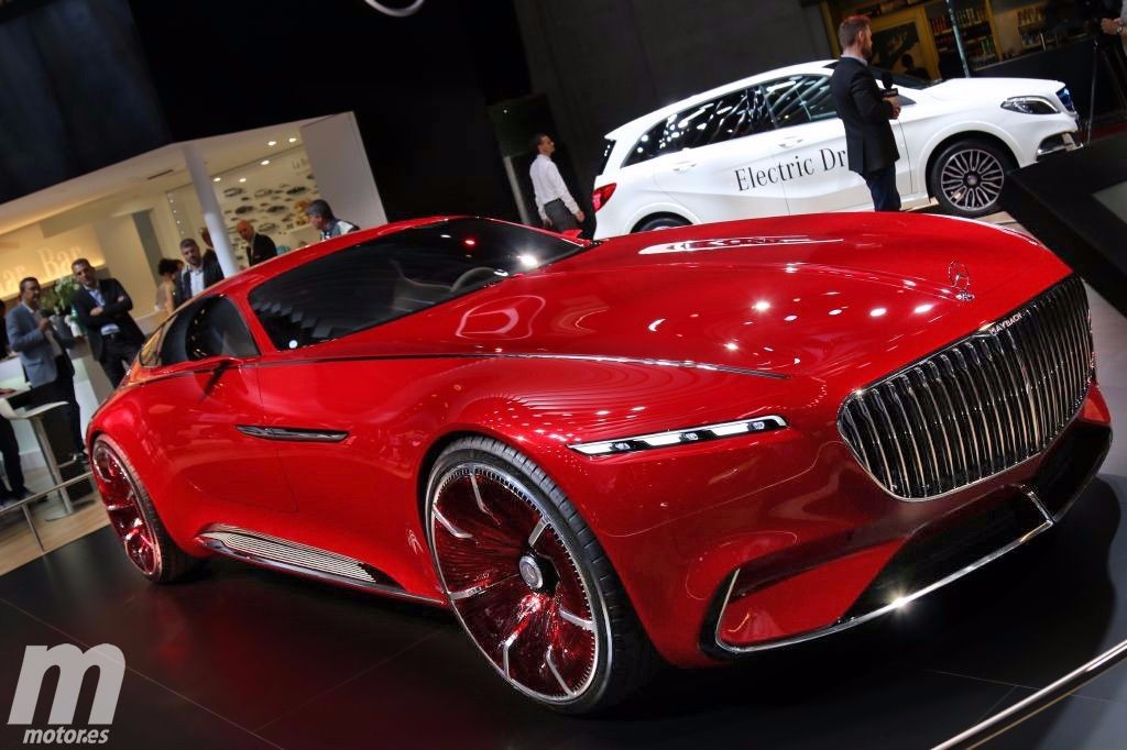 Vision Mercedes-Maybach 6, 750 CV de pura exclusividad deslumbra en París