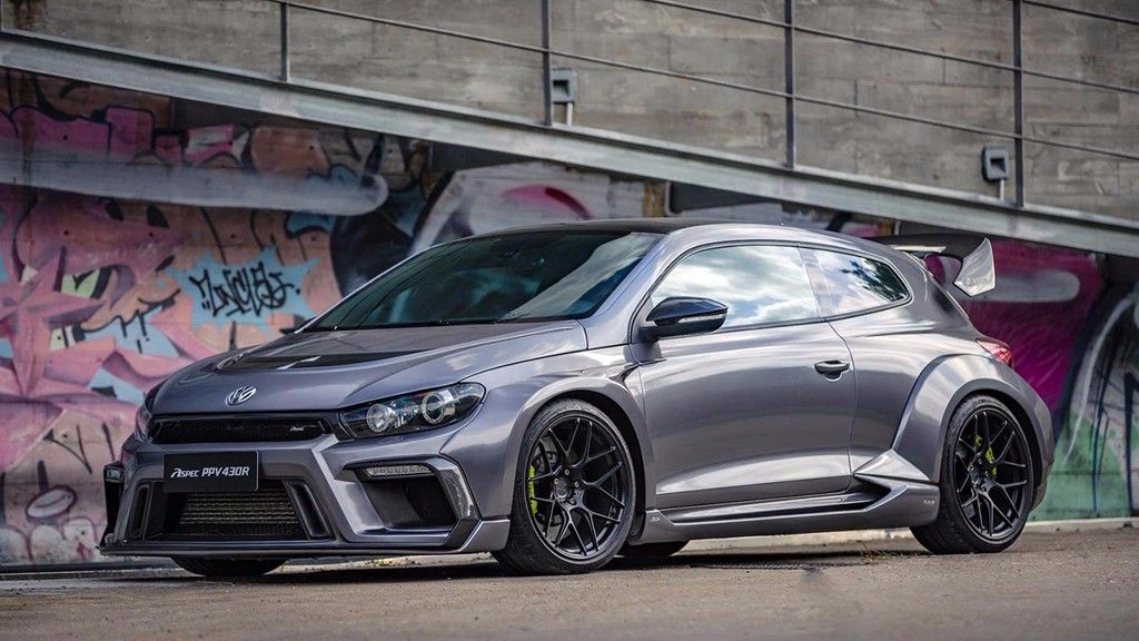 El Volkswagen Scirocco R recibe el paquete «PPJ430» del preparador chino Aspec