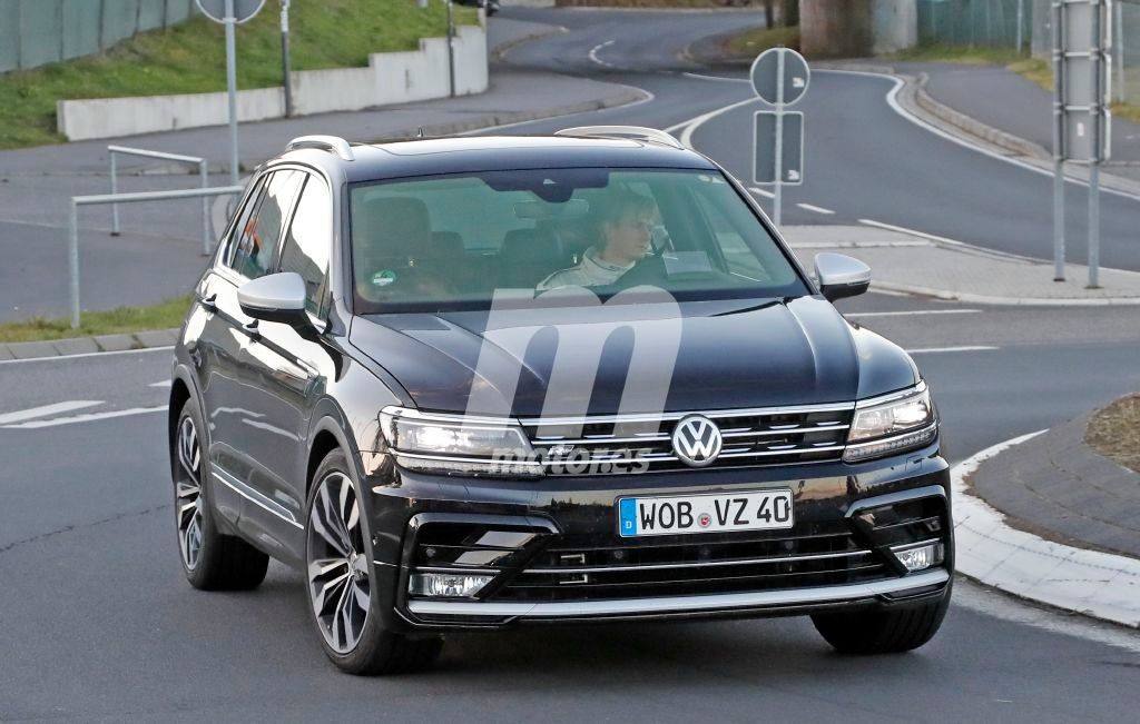 Volkswagen ya prueba el Tiguan R en Nürburgring