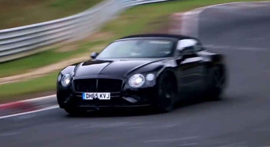 Vídeo: Mulas del Bentley Continental GT 2018 rodando en Nürburgring