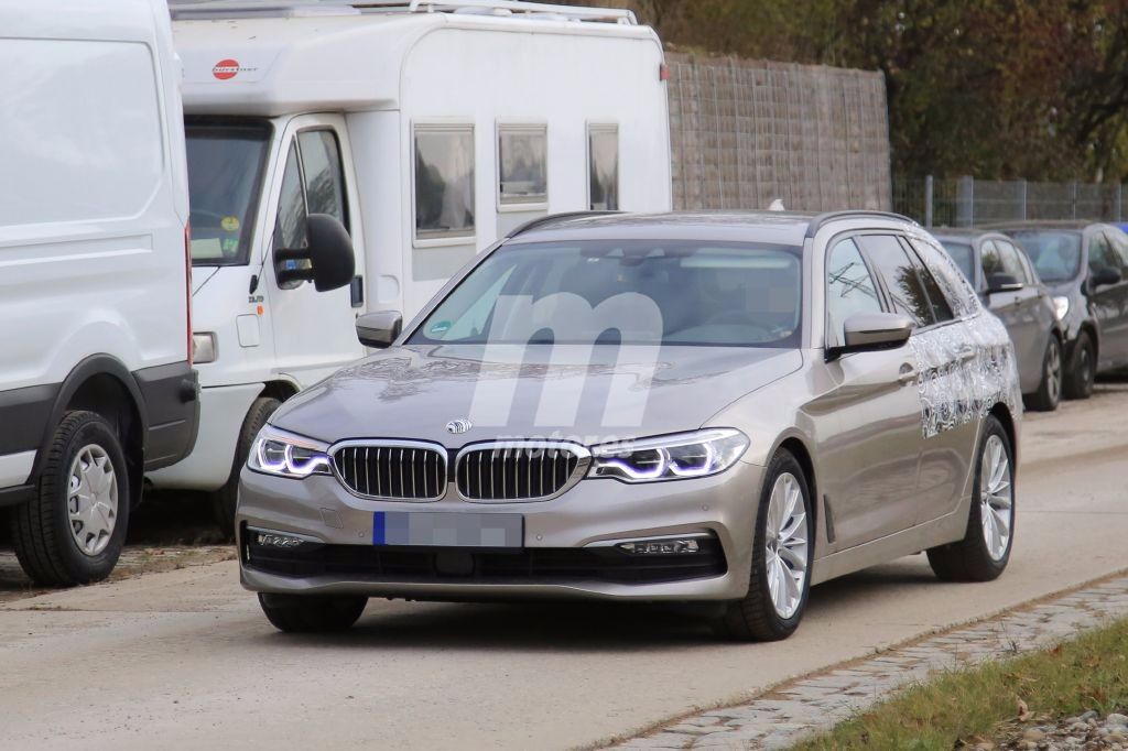 El BMW Serie 5 Touring 2017 última su desarrollo poco antes de su presentación