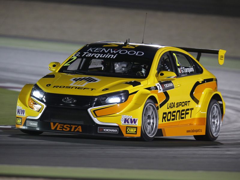 Gabriele Tarquini gana en el adiós de Lada Sport en Losail