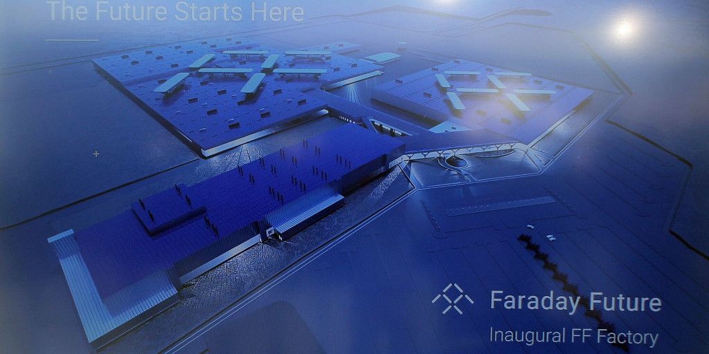 Faraday Future: Paralizada la construcción de su factoría y nueva fuga de cerebros