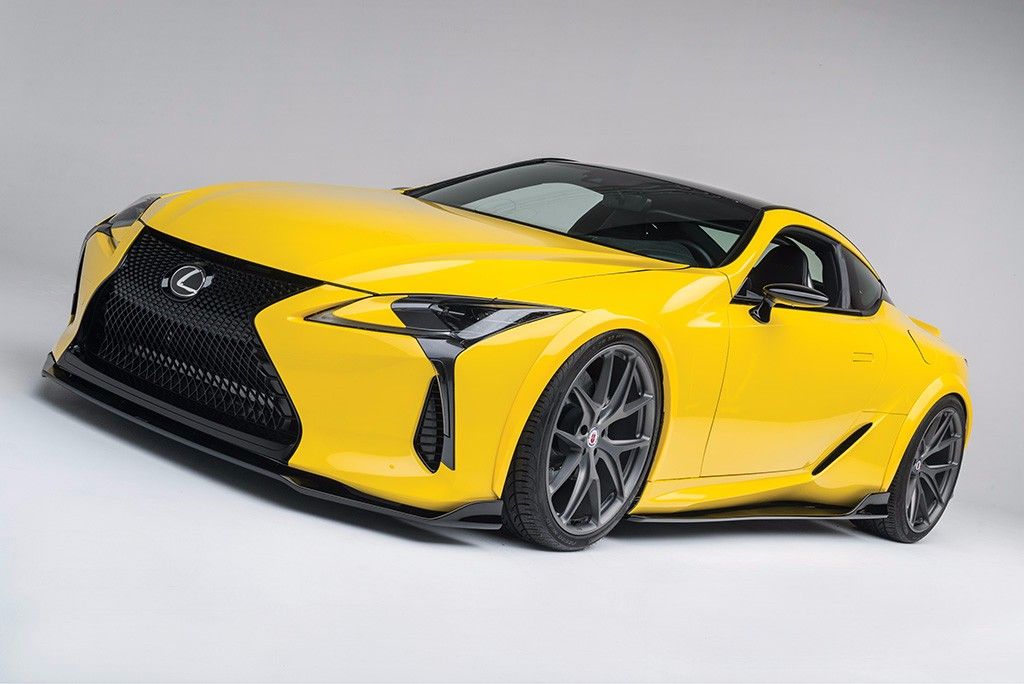 El primer Lexus LC 500 personalizado debuta en el SEMA Show 2016